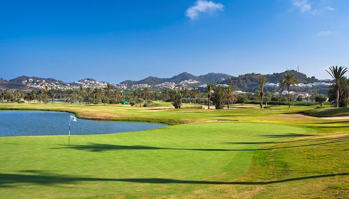 9th green South course